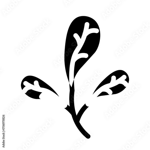 plant a tree glyph icon