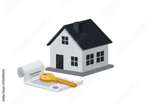House Key and Property Documents.