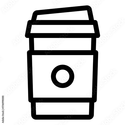 coffee drink takeaway icon