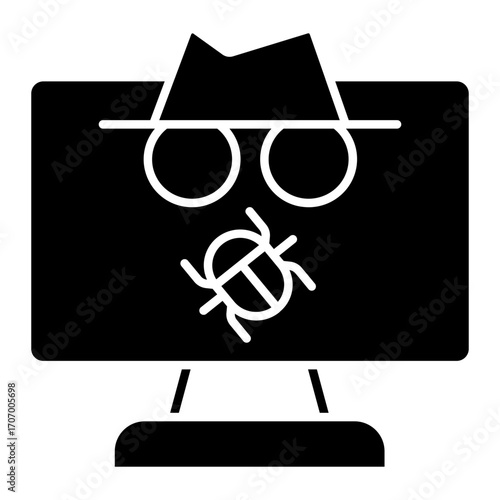 spyware Solid icon