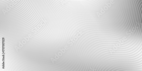 Simple silver foil background with metal mirror texture. Chrome gradient modern