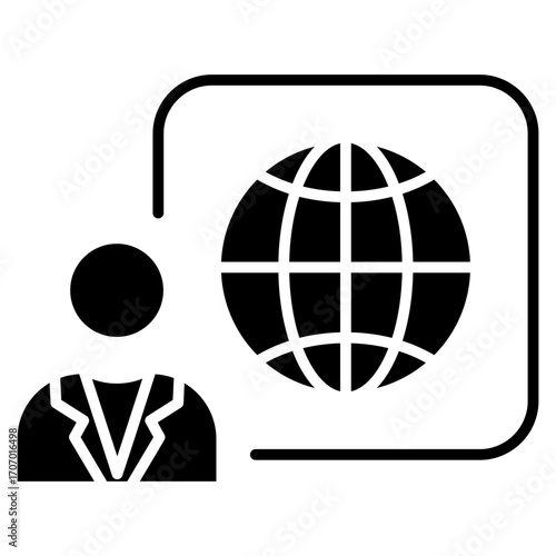News Glyph Icon