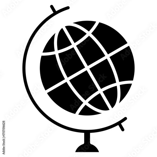 Globalization Glyph Icon
