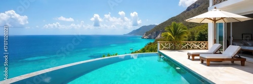 Luxurious Private Villa with Infinity Pool and Breathtaking Ocean Views Unwind in Paradise