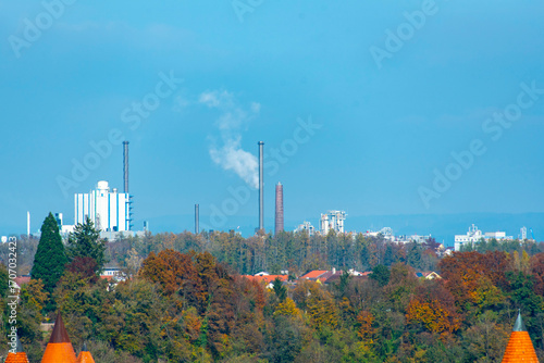 Industrial Area North in Burghausen - Germany