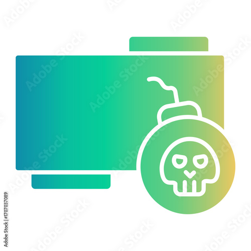 ddos attack Gradient icon