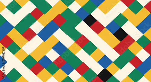 Wallpaper Mural abstract geometric background Torontodigital.ca