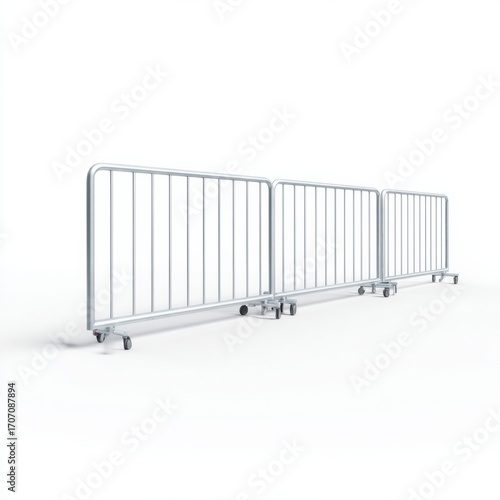 Wallpaper Mural Professional Modular Crowd Control Barriers with Wheels for Event Safety and Public Separation in Modern Venue Management and Marketing Content Torontodigital.ca