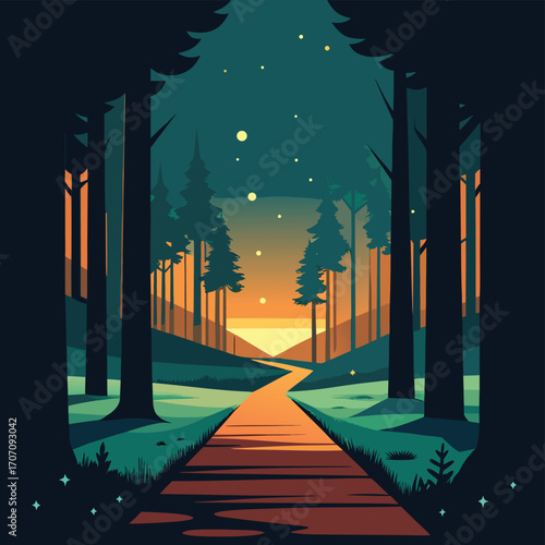 night city landscape