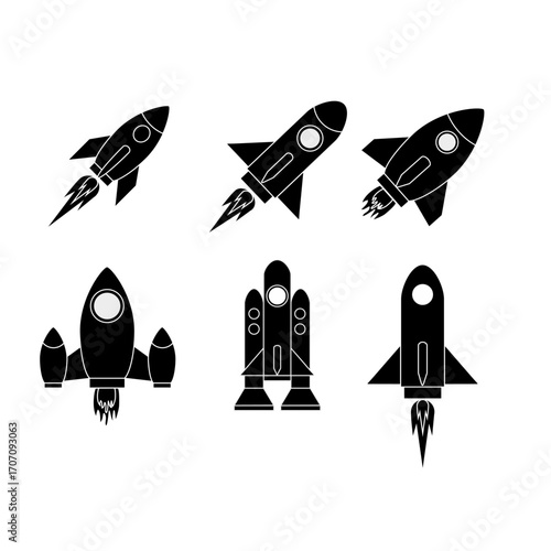 rocket vector illustration