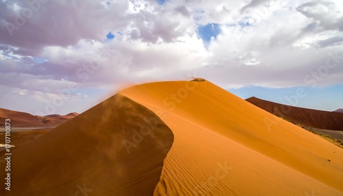 Fototapeta Naklejka Na Ścianę i Meble -  Dramatic desert dune landscape