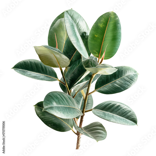 Wallpaper Mural Close-up of a Fiddle-Leaf Fig plant Torontodigital.ca