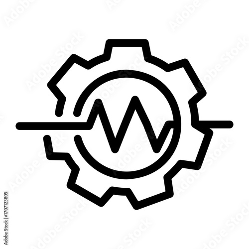 Profit Badge Line Icon