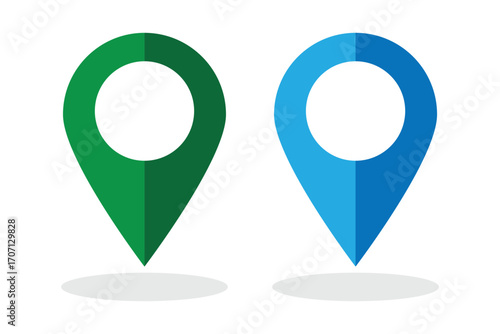Location pin icon set map pointer gps navigation marker. Location icon set, Map pin place marker.