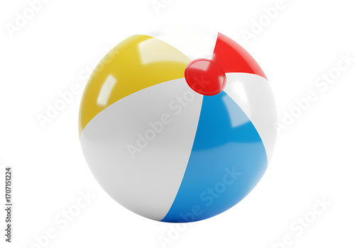 Beach Ball Graphic: Vibrant Summer Fun