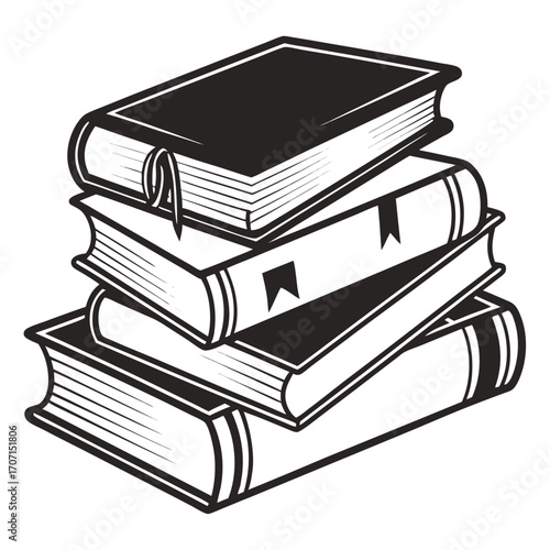 stack of books