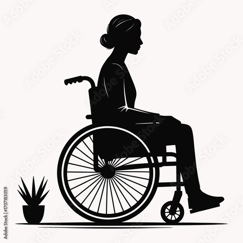 Accessible Living: Mobility, Independence, and Disability Awareness, disabled woman in wheelchair