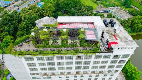 Commercial building, Rooftop Restaurants, Hotels