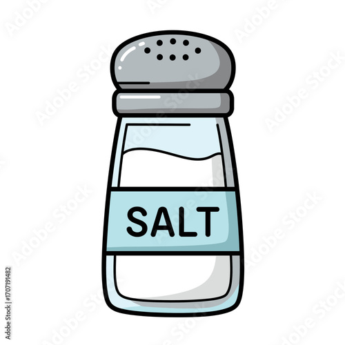 salt, shaker, icon, vector, seasoning, container, spice, kitchen, cooking, food, condiment, bottle, illustration, graphic, design, outline, clipart, ingredient, flavor, crystal, sprinkle, tableware, c