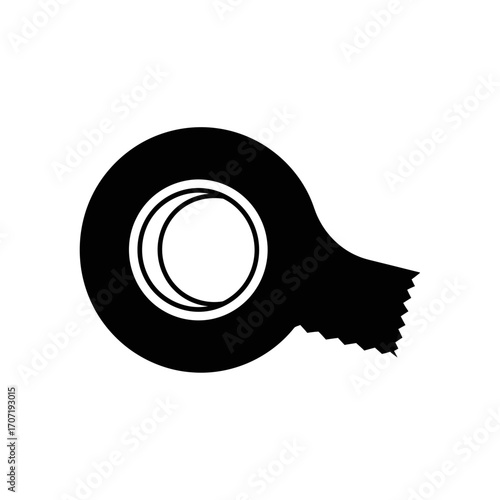 tape, icon, vector, adhesive, roll, silhouette, sticky, office, craft, packaging, outline, clipart, illustration, design, tool, supply, seal, repair, wrap, stationary, dispenser, binding, fasten, bind