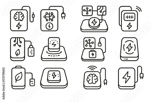 Icon charging smart mat personal ai bio vector intelligent charger pad