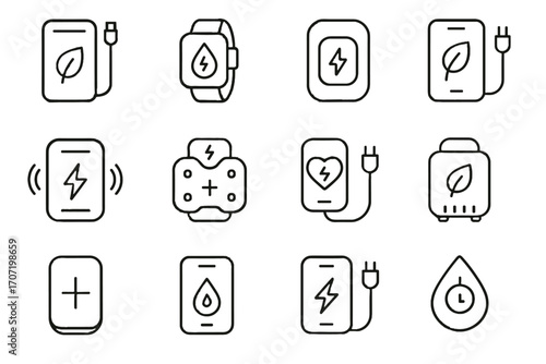 Icon icons station journey charger health vector hub pad portable travel