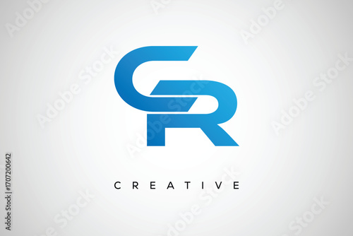 CR Creative Monogram Letter mark Logo – Modern Branding Design & Business Identity