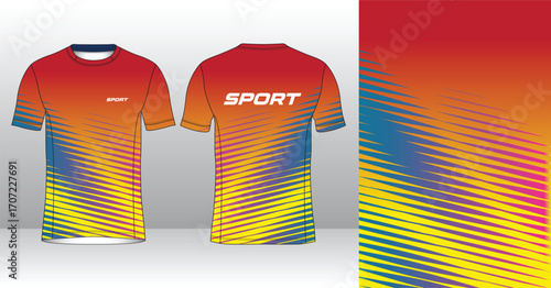 Running Jersey Design. Sport Jersey Design for Custom Sublimation