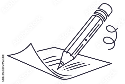 pencil and eraser