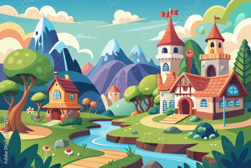 fairy tale castle