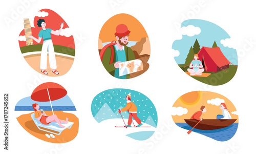 Seasonal Activities Discovering Nature and Enjoying Various Fun Adventures Together