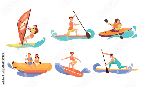 Collection of Exciting and Dynamic Water Sports Adventure Activities for Everyone to Enjoy
