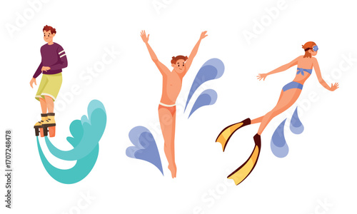 Engaging in Fun Water Sports Activities Enjoying Aquatic Adventures Thrills Galore
