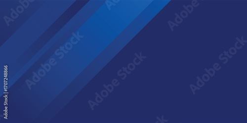 Abstract blue background with glowing geometric lines. Modern blue gradient square shape design. Futuristic technology concept. Suit for brochure, corporate, website, poster, banner, cover 