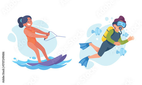 Exciting Water Sports Fun Unforgettable Experiences in Skiing and Snorkeling Adventure