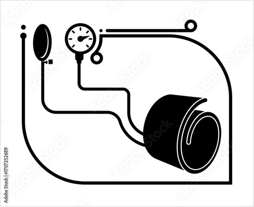 Blood Pressure Icon M_2509001