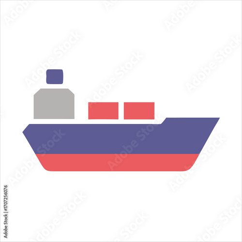ship in the sea