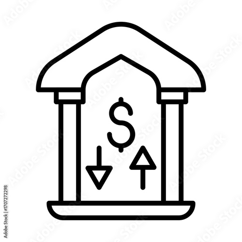 Dollar Reserve icon design