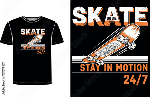 skateboard t shirt design
