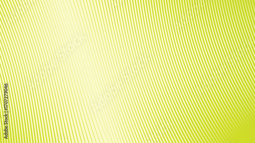 Green pastel stripes curve line abstract background with soft modern minimalist design