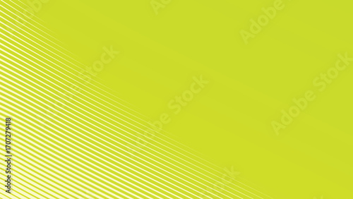 Green pastel stripes curve line abstract background with soft modern minimalist design