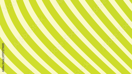 Green pastel stripes curve line abstract background with soft modern minimalist design