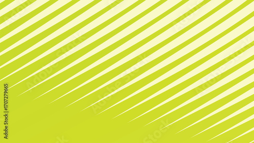 Green pastel stripes curve line abstract background with soft modern minimalist design