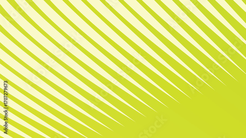 Green pastel stripes curve line abstract background with soft modern minimalist design