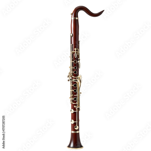 Antique Dulcian: A Dark Brown Woodwind Instrument