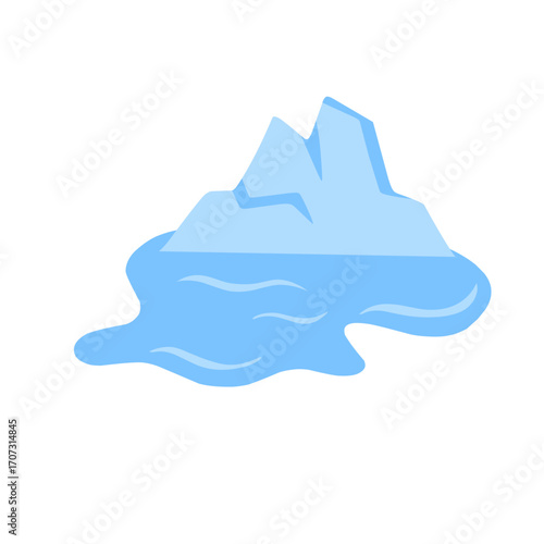 the iceberg is melting