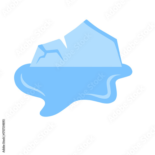 the iceberg is melting