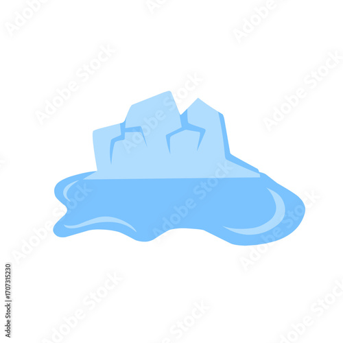 the iceberg is melting