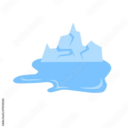 the iceberg is melting