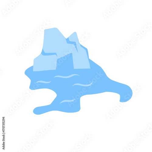 the iceberg is melting